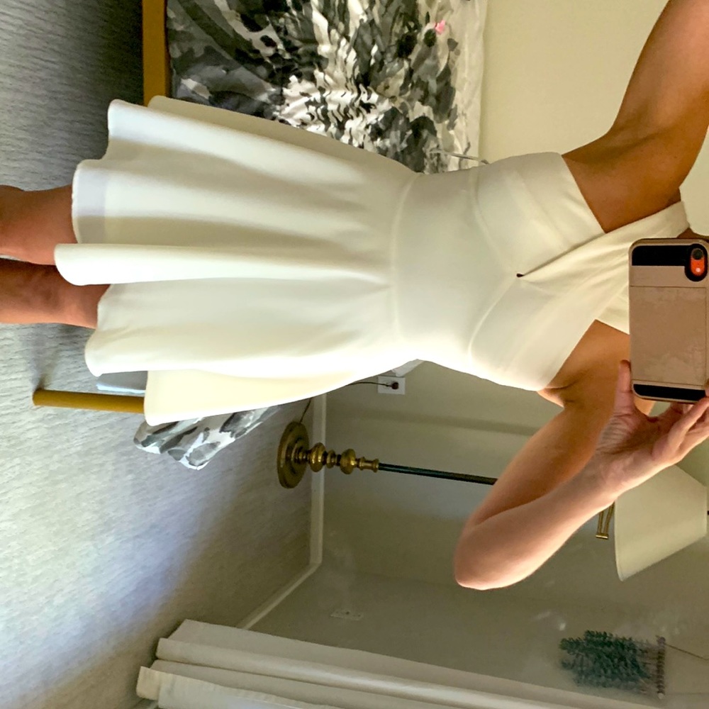 BRAND NEW: Modiste white A line dress